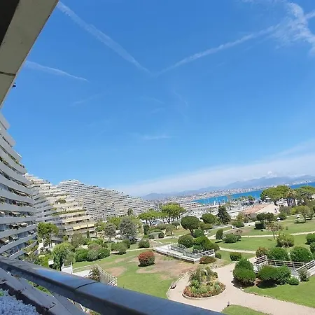 L'astronaute - Balcon Vue - Clim - Place Parking Privee - Marina Baie Des Anges Apartment