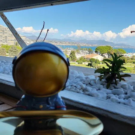 L'astronaute - Balcon Vue - Clim - Place Parking Privee - Marina Baie Des Anges Apartment