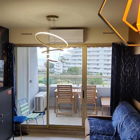 L'astronaute - Balcon Vue - Clim - Place Parking Privee - Marina Baie Des Anges Apartment Villeneuve-Loubet